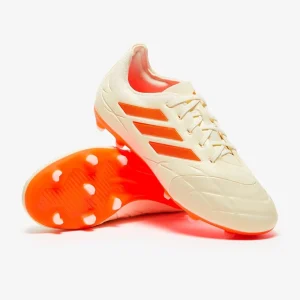 Kopačky Adidas Dětské Copa Pure.1 FG - Šedě Bílé/Sluneční Oranžová/Šedě Bílé
